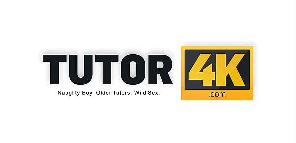 trendsTUTOR4K. Classy tutor with natural tits dragged into sex with student